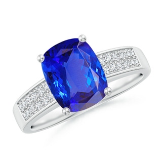 Cushion Rectangular AAA Tanzanite