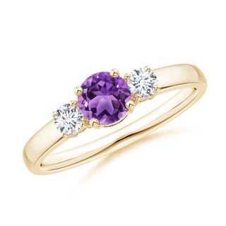 Round AA Amethyst