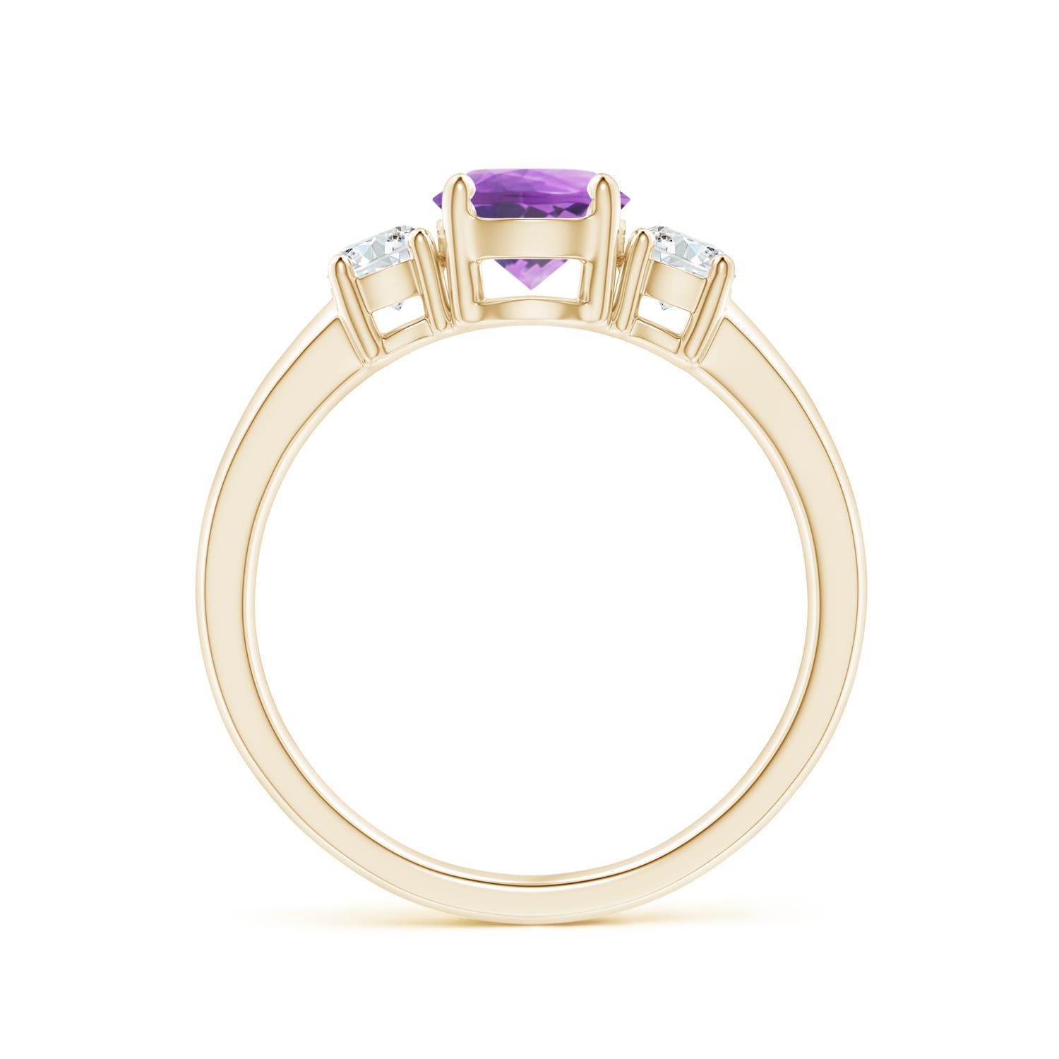 A - Amethyst / 1.12 CT / 14 KT Yellow Gold