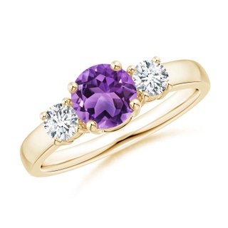 Round AA Amethyst