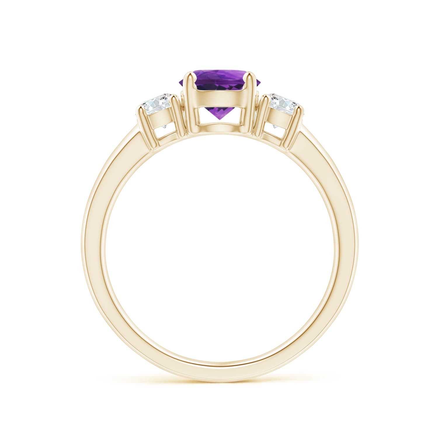 AAAA - Amethyst / 1.12 CT / 14 KT Yellow Gold