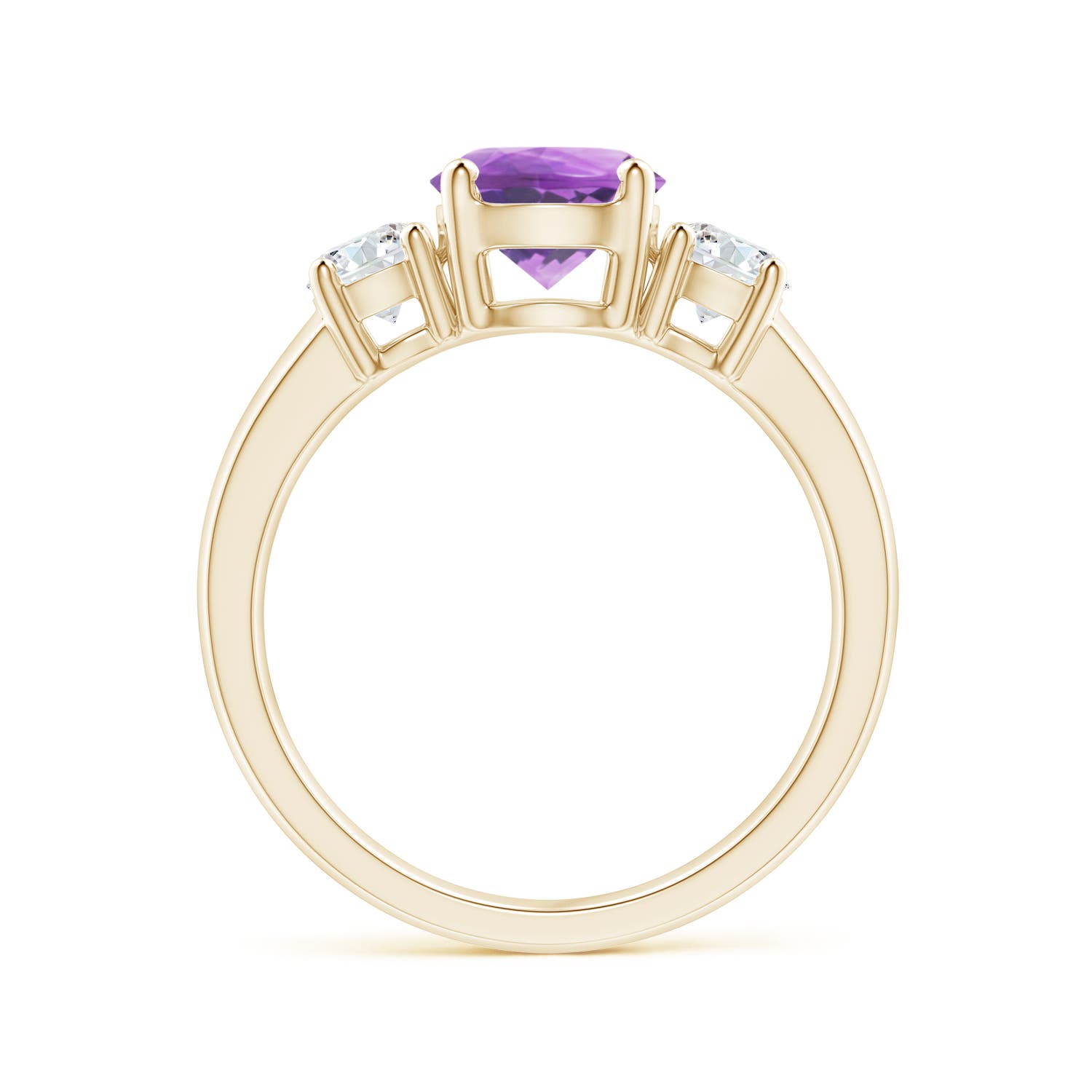 A - Amethyst / 1.61 CT / 14 KT Yellow Gold