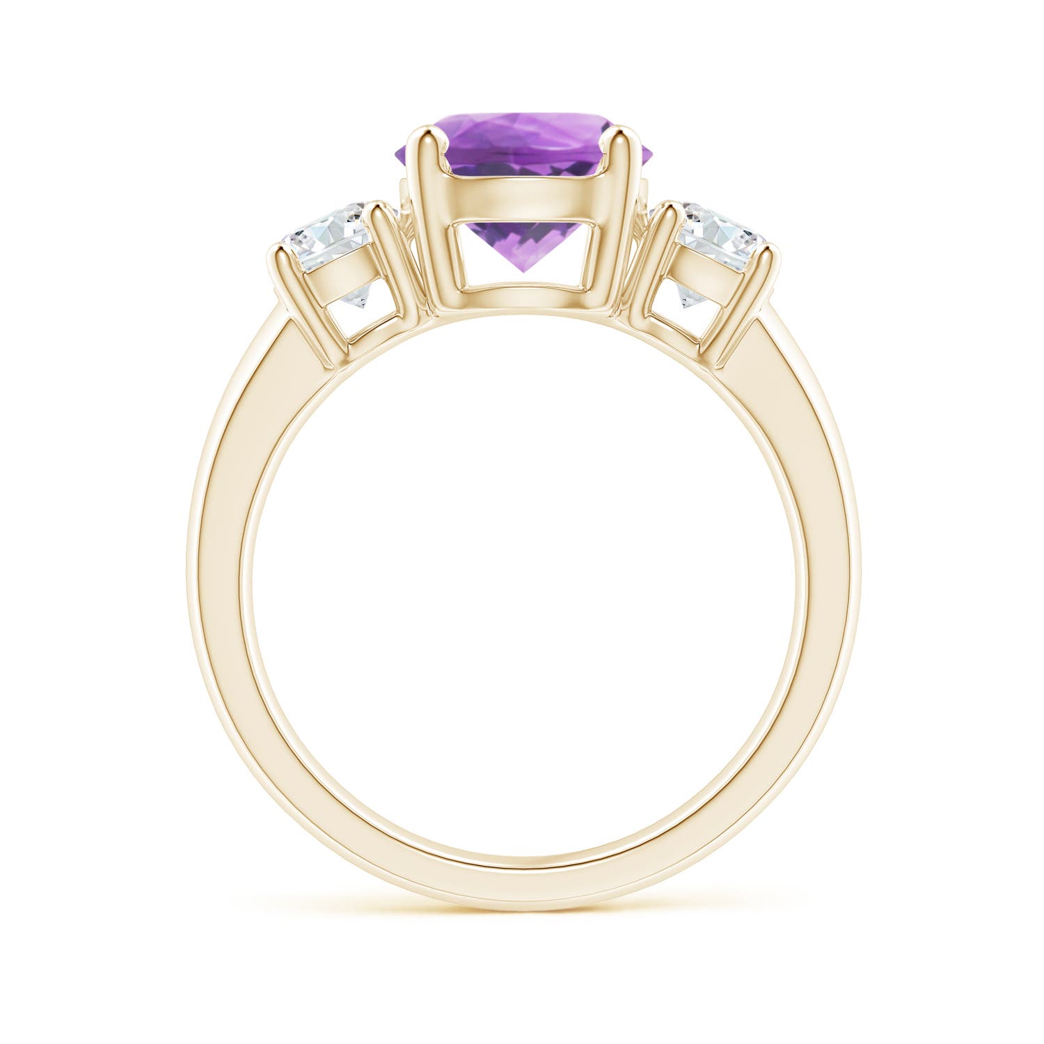 A - Amethyst / 2.4 CT / 14 KT Yellow Gold