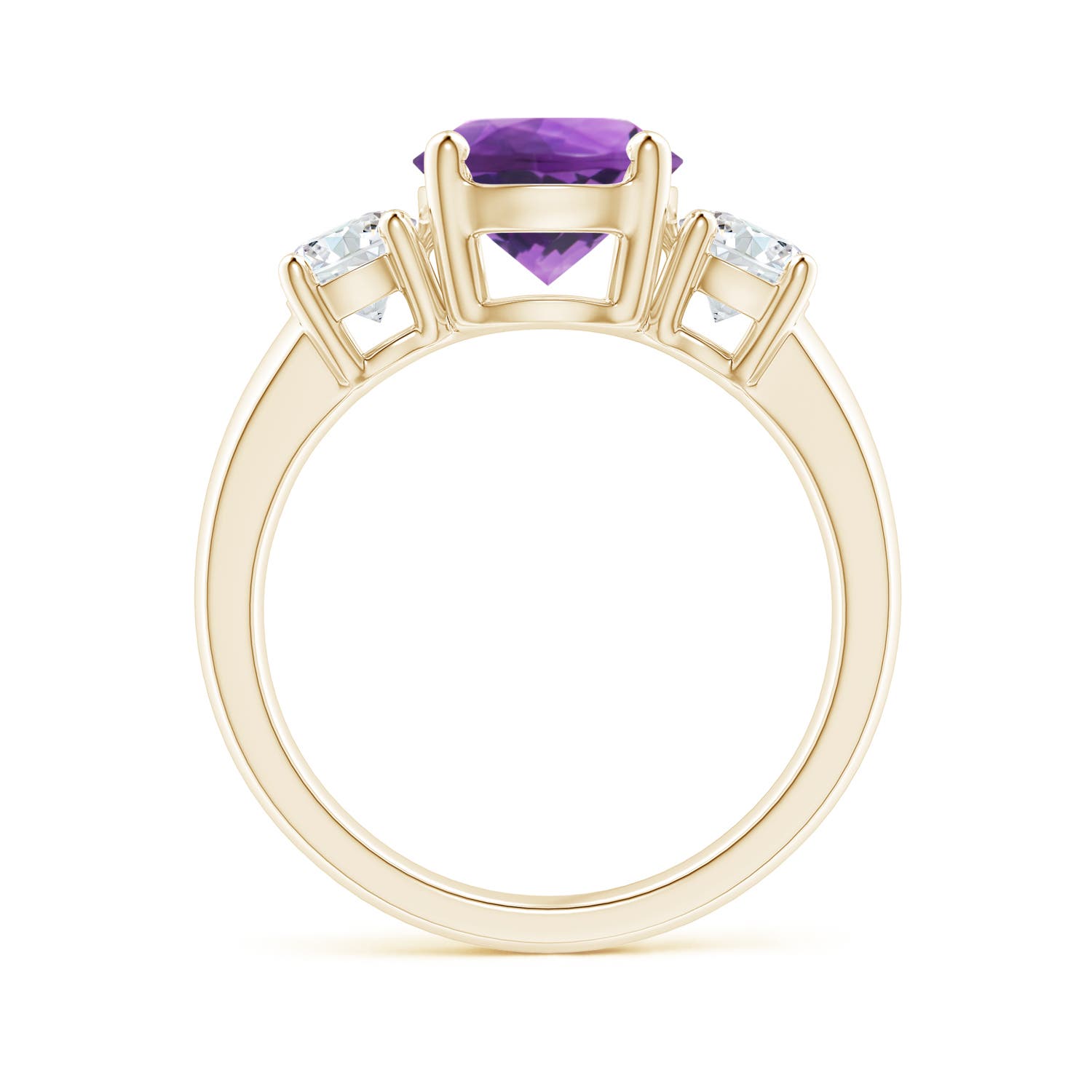 AAA - Amethyst / 2.4 CT / 14 KT Yellow Gold