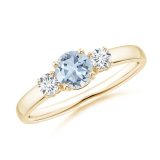 Round A Aquamarine