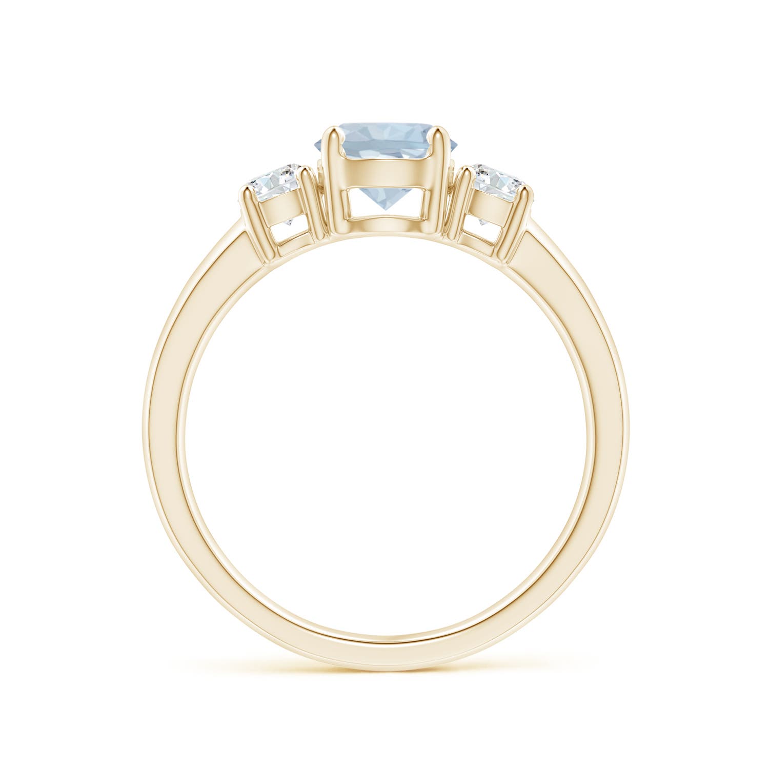 A - Aquamarine / 1.04 CT / 14 KT Yellow Gold