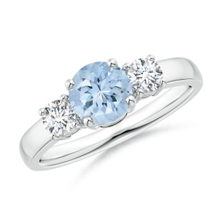 Round AA Aquamarine