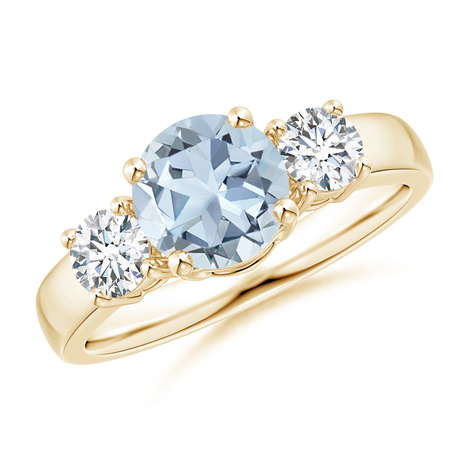 A - Aquamarine / 1.58 CT / 14 KT Yellow Gold