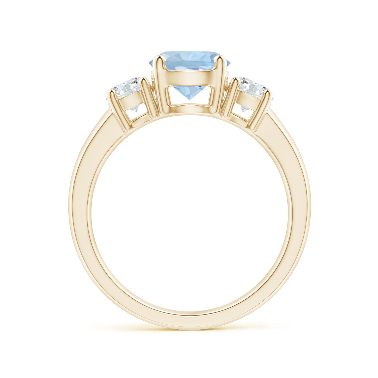 AA - Aquamarine / 1.58 CT / 14 KT Yellow Gold