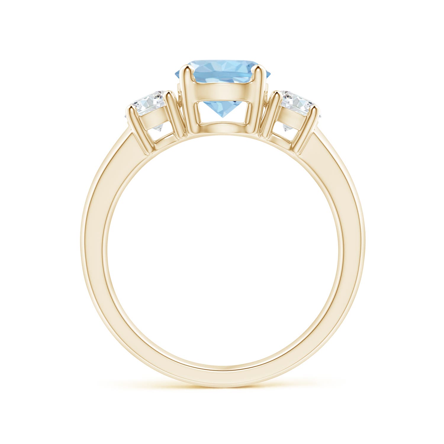 AAA - Aquamarine / 1.58 CT / 14 KT Yellow Gold