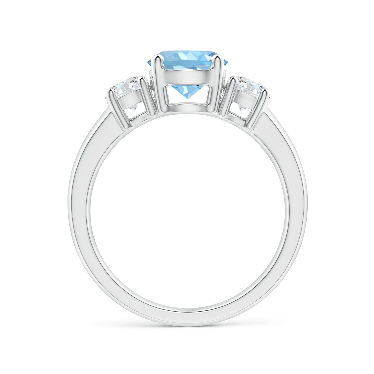 AAAA - Aquamarine / 1.58 CT / 14 KT White Gold