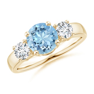 Round AAAA Aquamarine