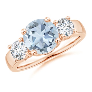 Round A Aquamarine