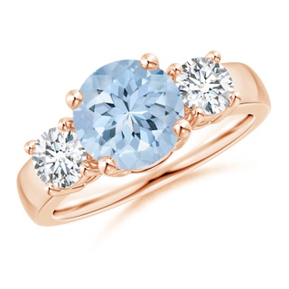 Round AA Aquamarine