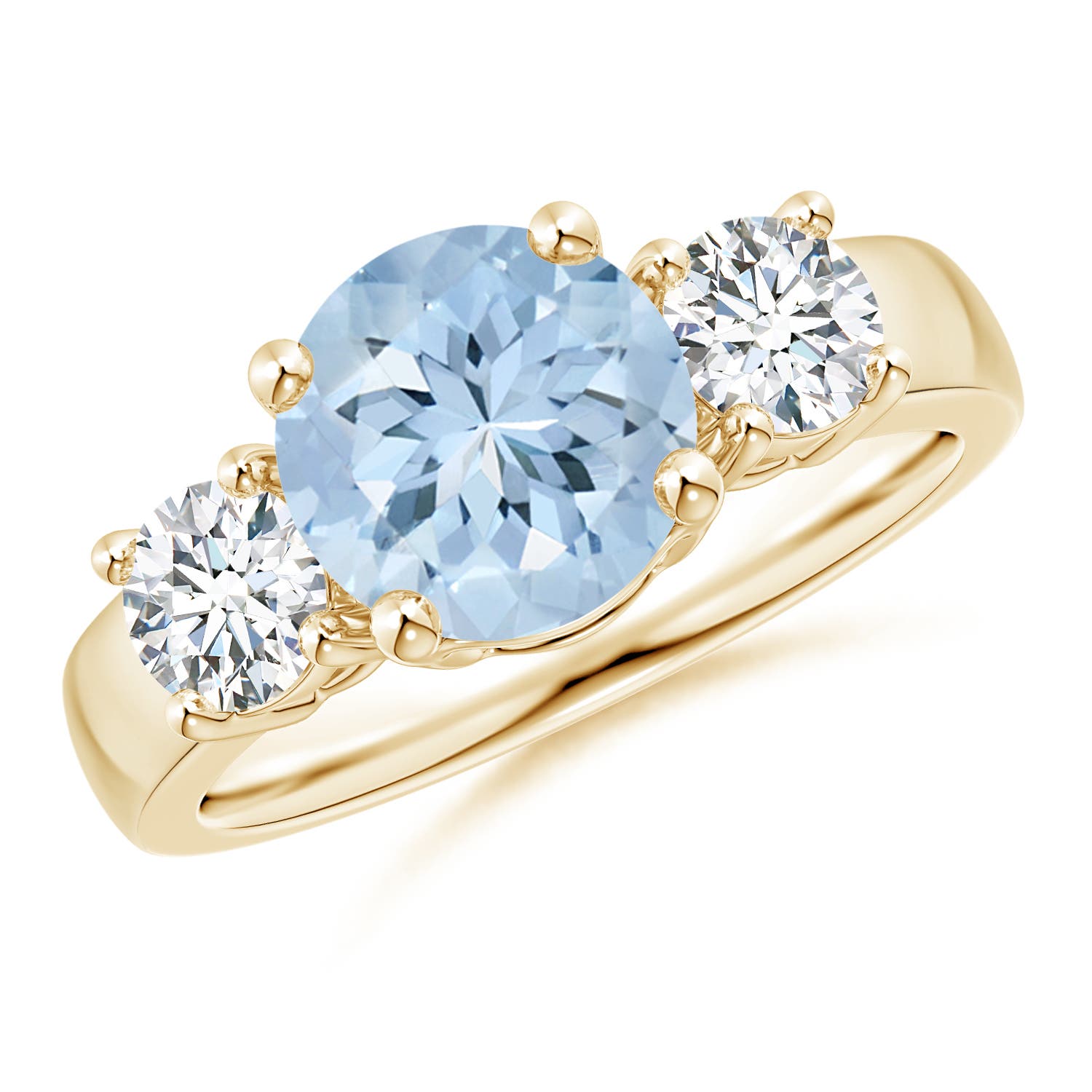 AA - Aquamarine / 2.3 CT / 14 KT Yellow Gold