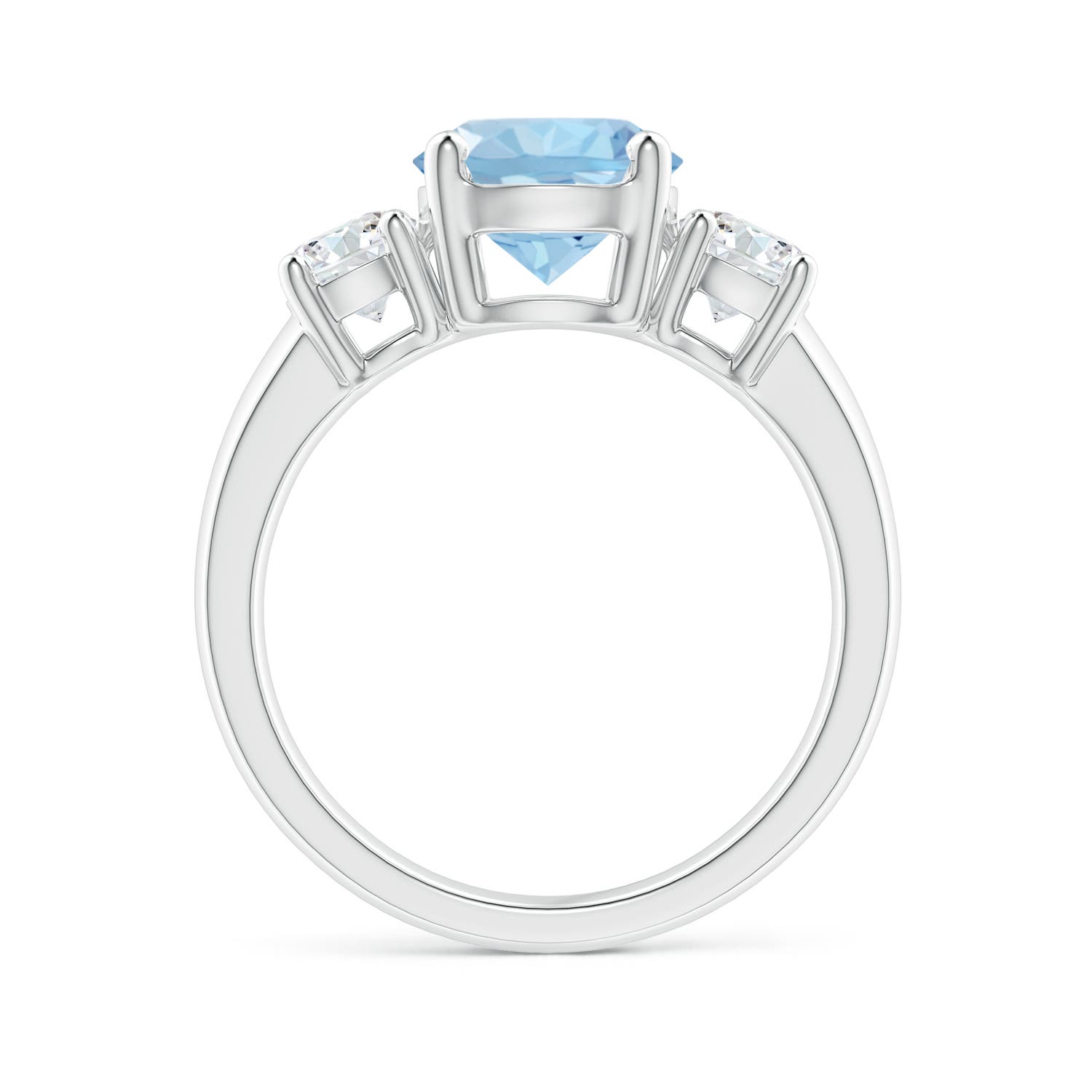 AAA - Aquamarine / 2.3 CT / 14 KT White Gold