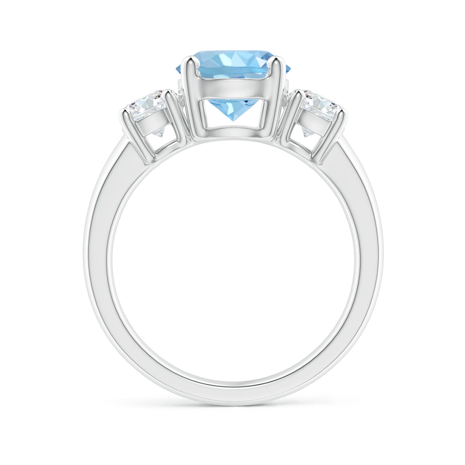 AAAA - Aquamarine / 2.3 CT / 14 KT White Gold