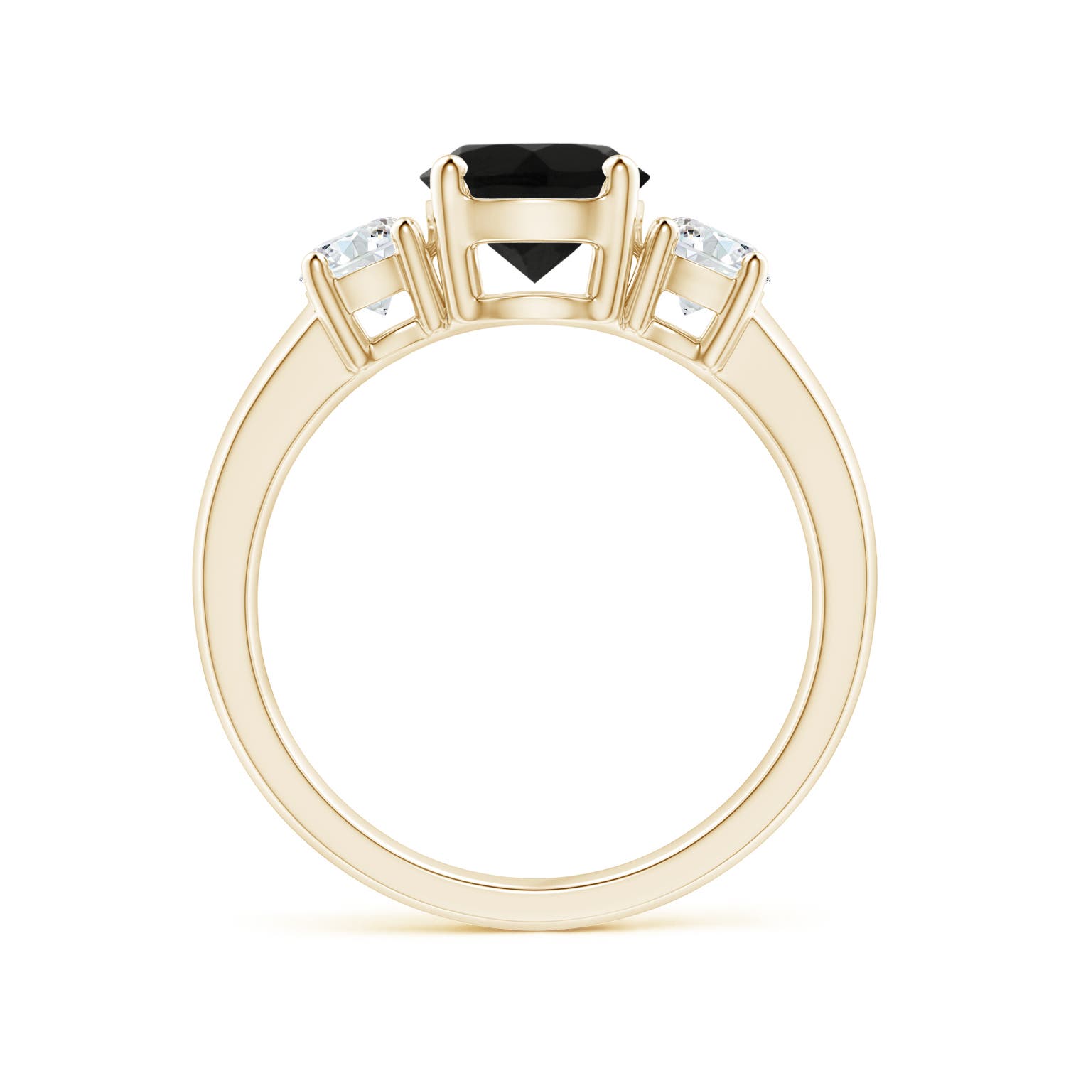 AAA - Black Onyx / 1.46 CT / 14 KT Yellow Gold