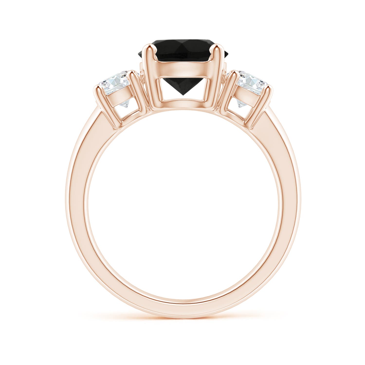 AAA - Black Onyx / 2.95 CT / 14 KT Rose Gold