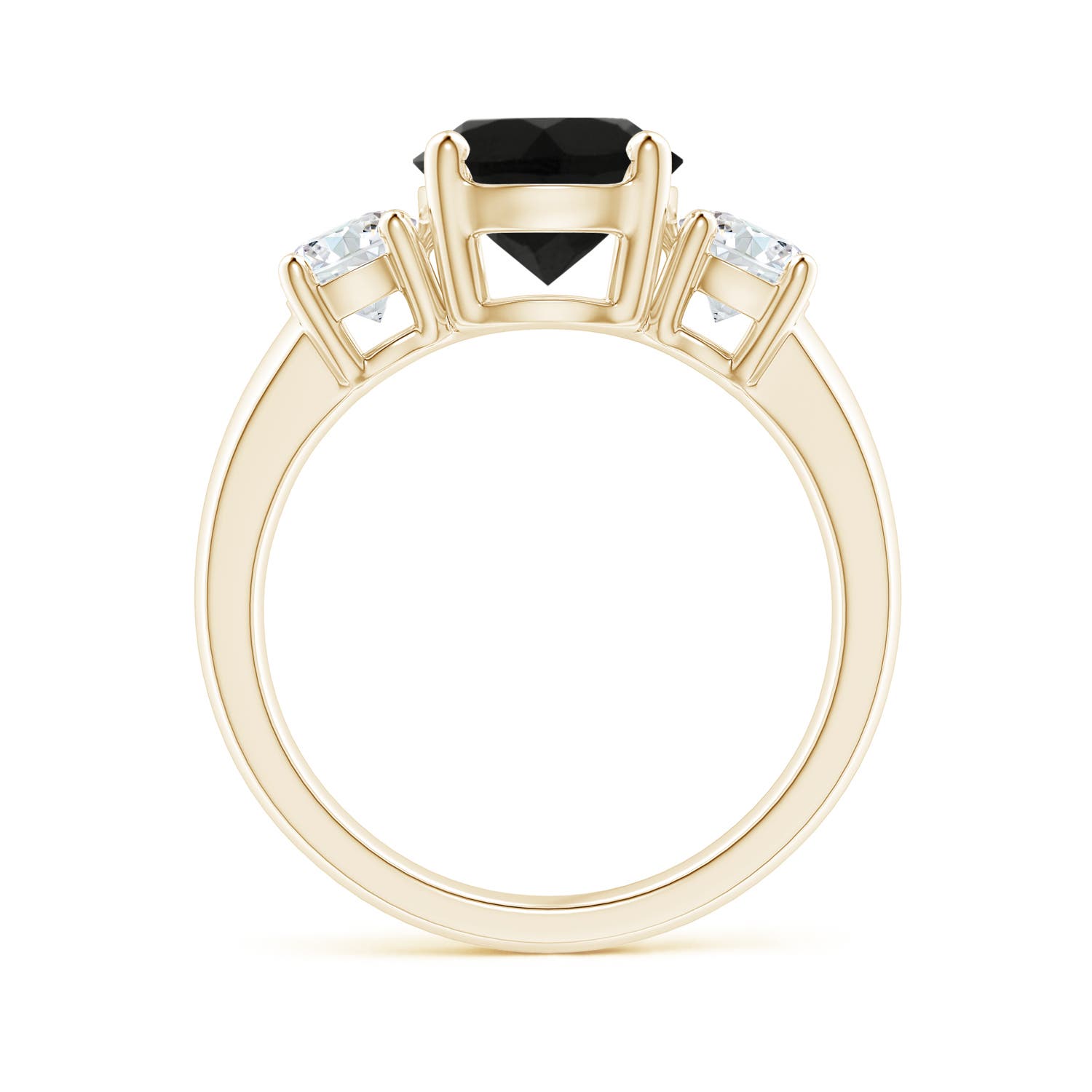 AAA - Black Onyx / 2.95 CT / 14 KT Yellow Gold