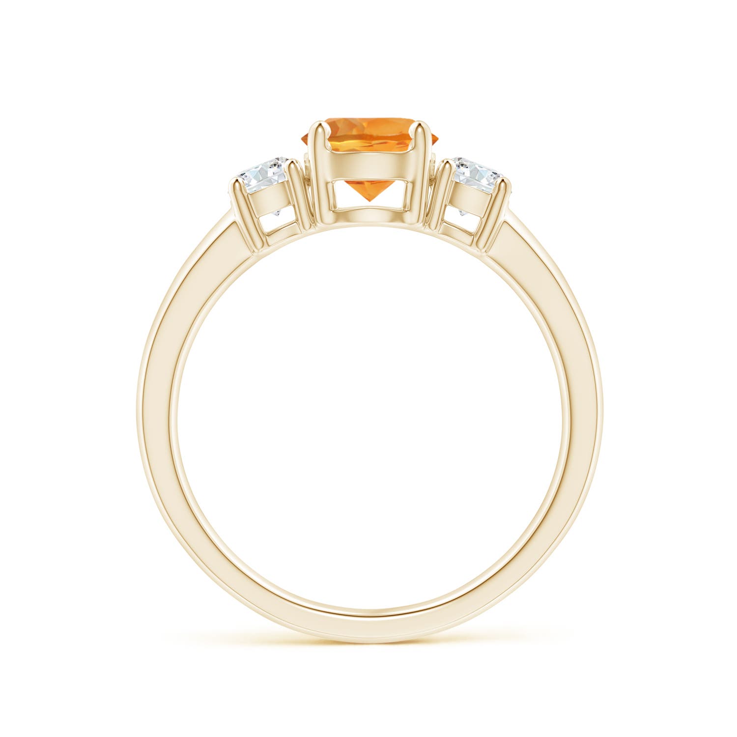 AAA - Citrine / 1.02 CT / 14 KT Yellow Gold