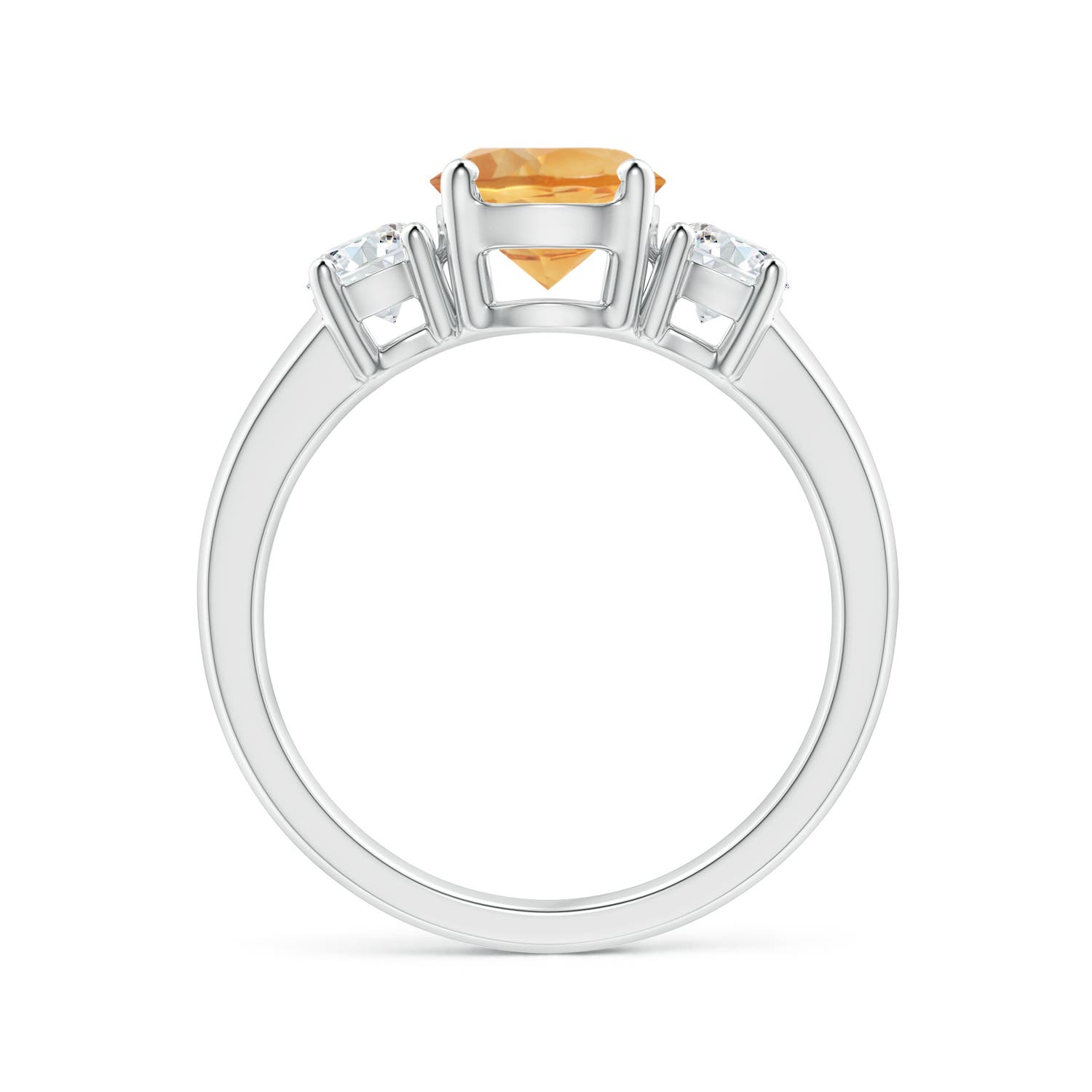 A - Citrine / 1.71 CT / 14 KT White Gold