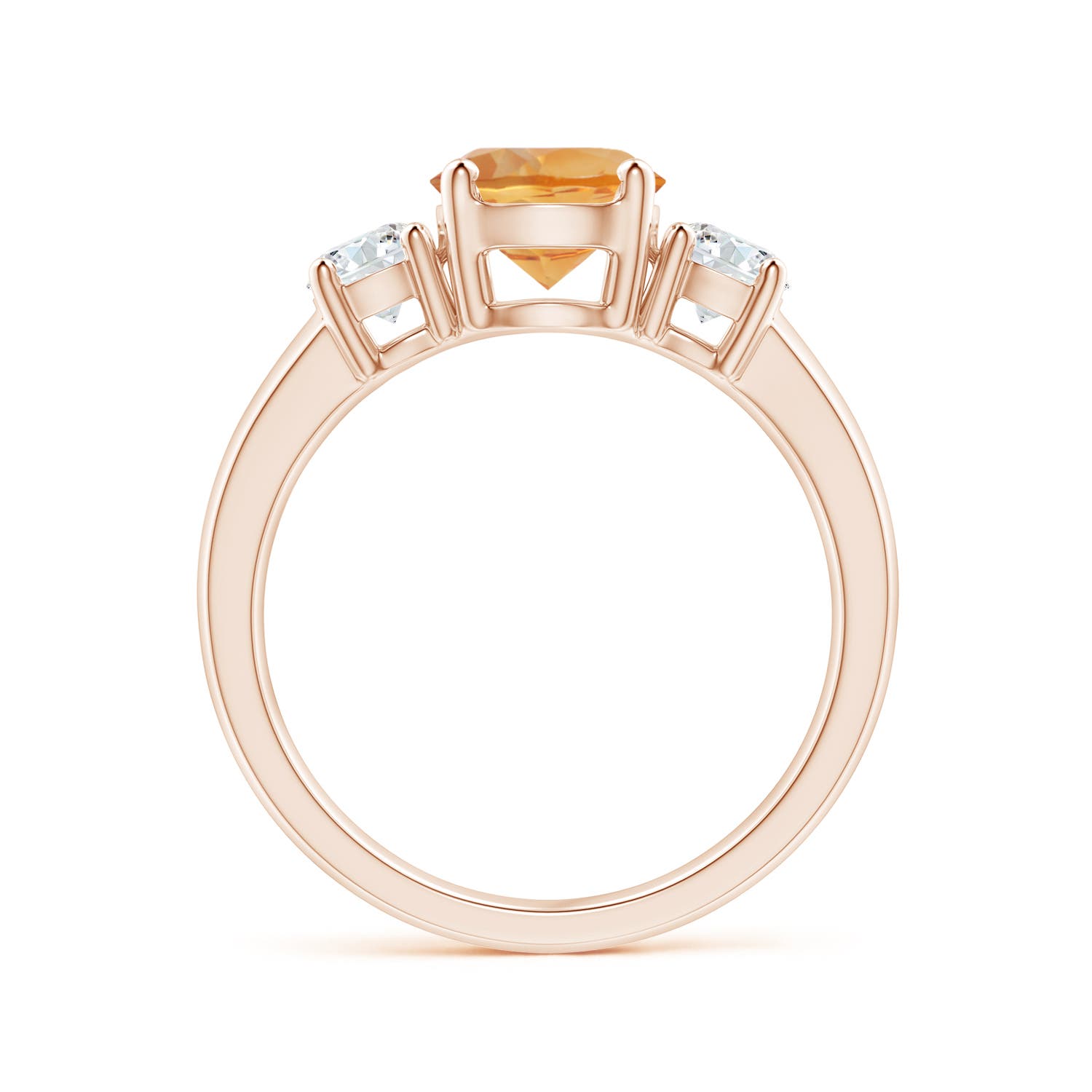 AA - Citrine / 1.71 CT / 14 KT Rose Gold