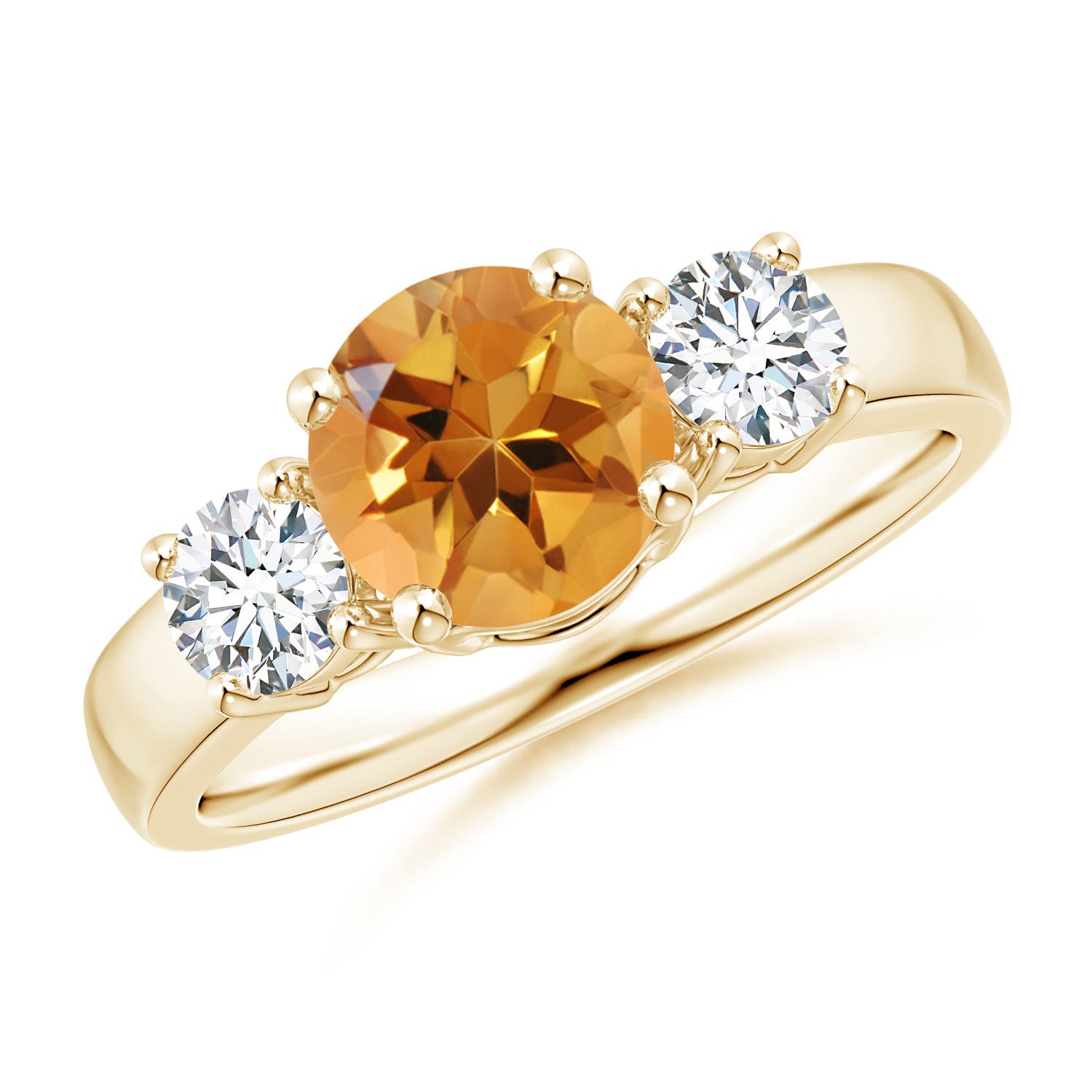 AA - Citrine / 1.71 CT / 14 KT Yellow Gold