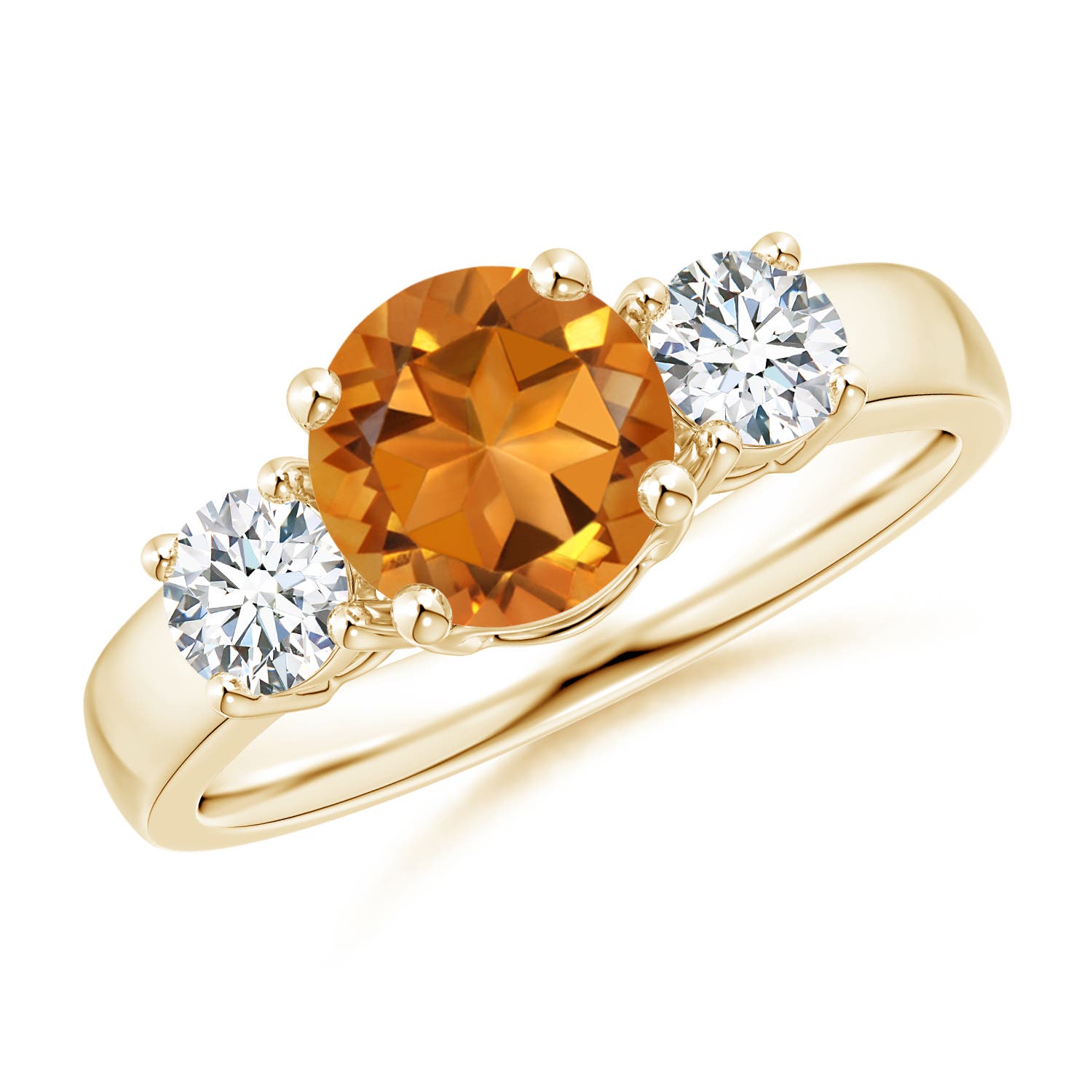 AAA - Citrine / 1.71 CT / 14 KT Yellow Gold