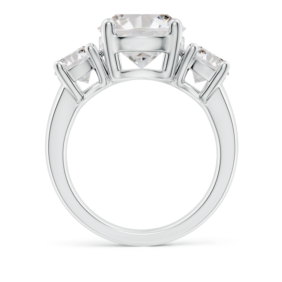 10.1mm IJI1I2 Classic Diamond Three Stone Engagement Ring in White Gold side 199