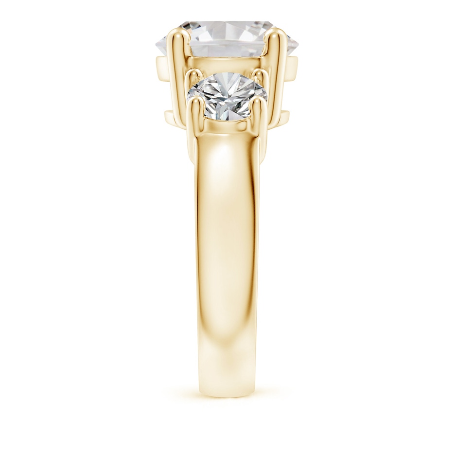 10.1mm IJI1I2 Classic Diamond Three Stone Engagement Ring in Yellow Gold side 299