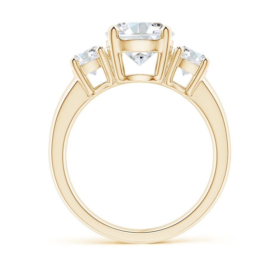 8.1mm GVS2 Classic Diamond Three Stone Engagement Ring in Yellow Gold side 199
