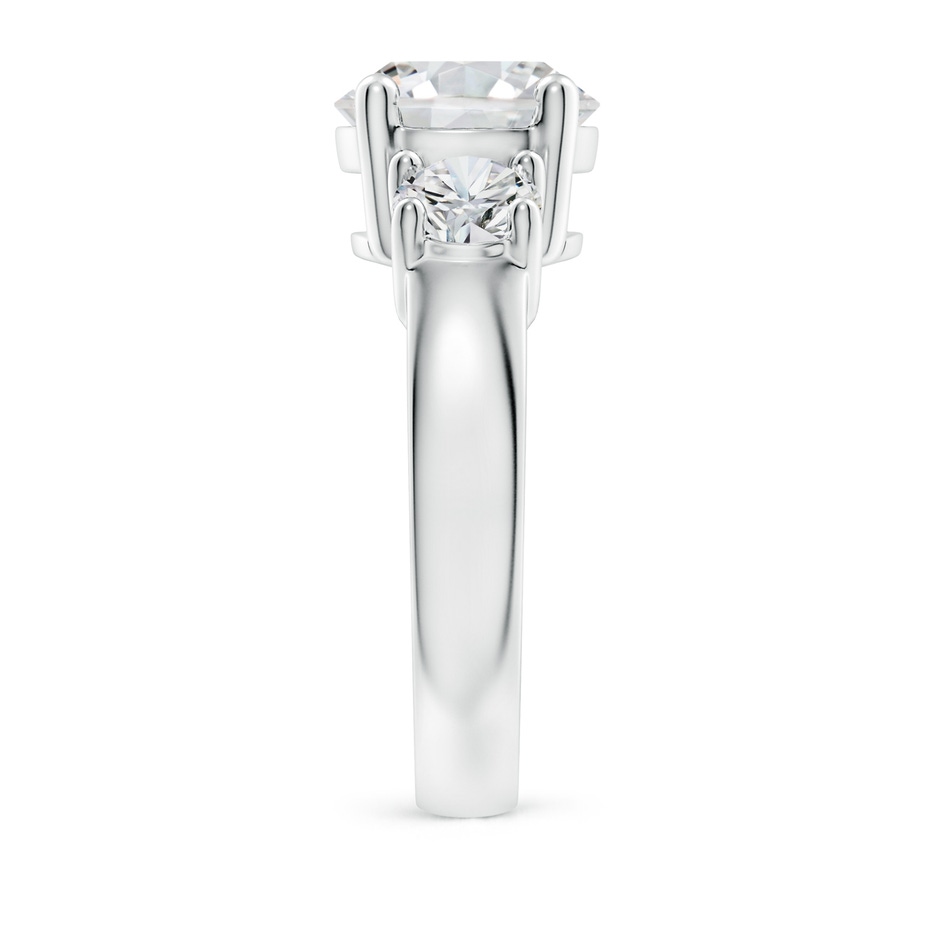 9.2mm HSI2 Classic Diamond Three Stone Engagement Ring in P950 Platinum side 299