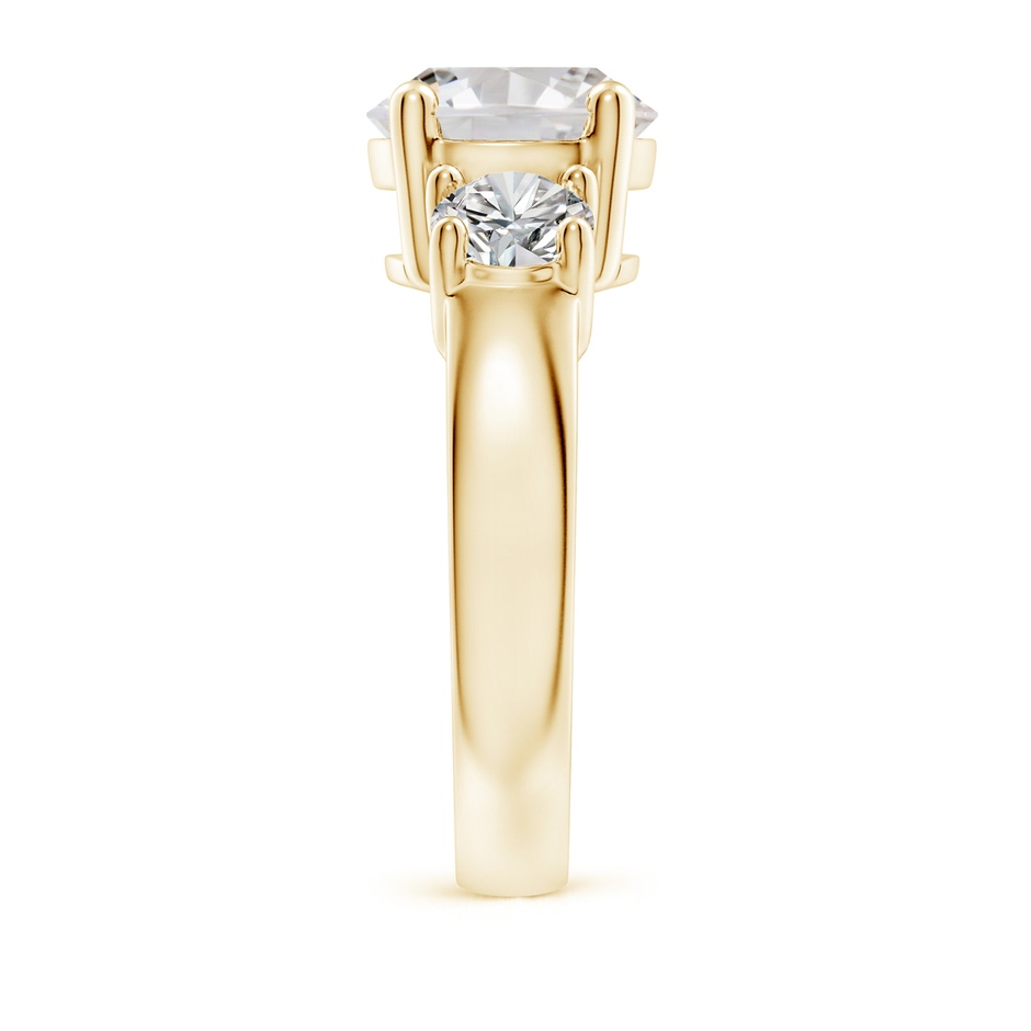 9.2mm IJI1I2 Classic Diamond Three Stone Engagement Ring in Yellow Gold side 299