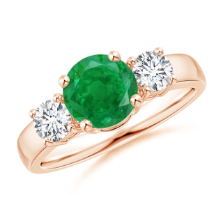 Round AA Emerald