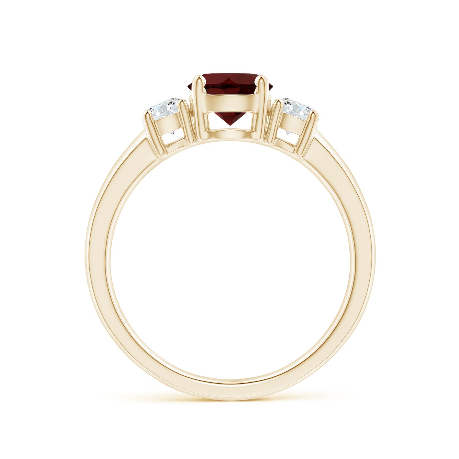 AA - Garnet / 1.32 CT / 14 KT Yellow Gold