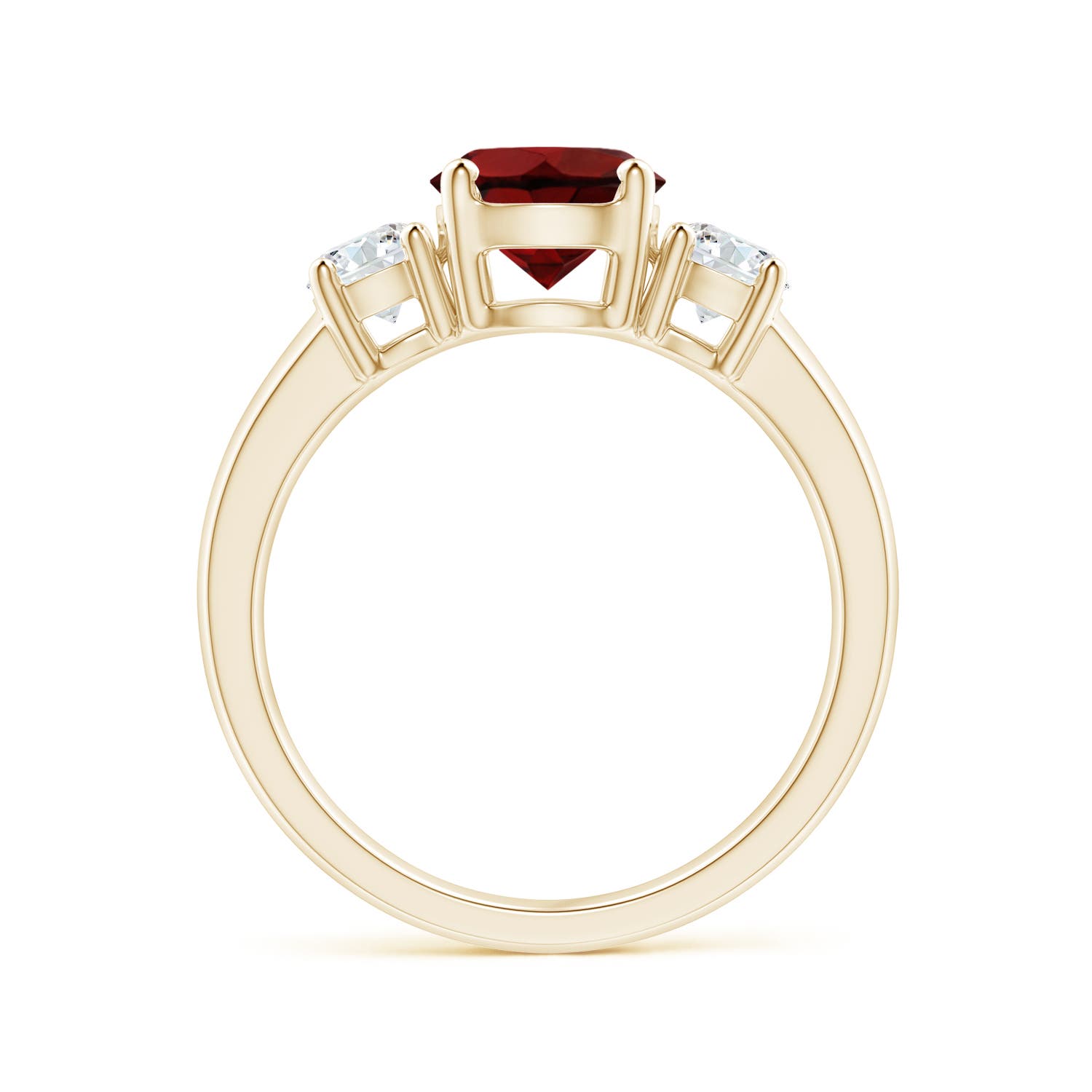 AAA - Garnet / 1.96 CT / 14 KT Yellow Gold