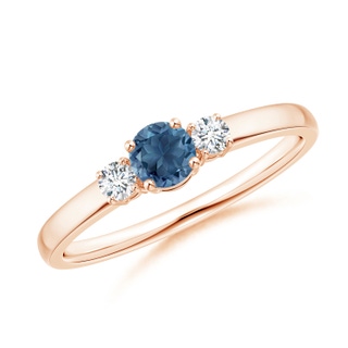 Round A London Blue Topaz