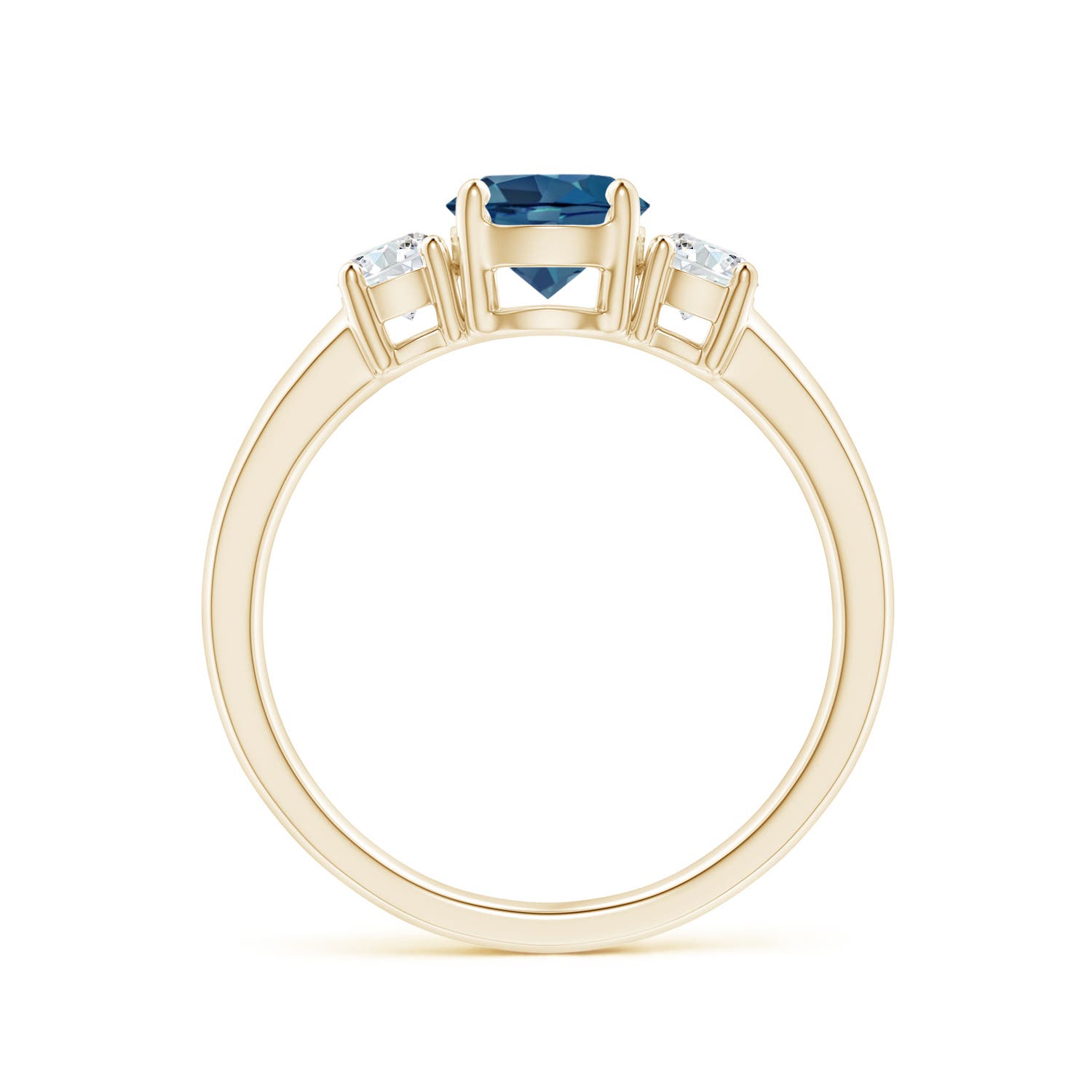 AA - London Blue Topaz / 1.27 CT / 14 KT Yellow Gold