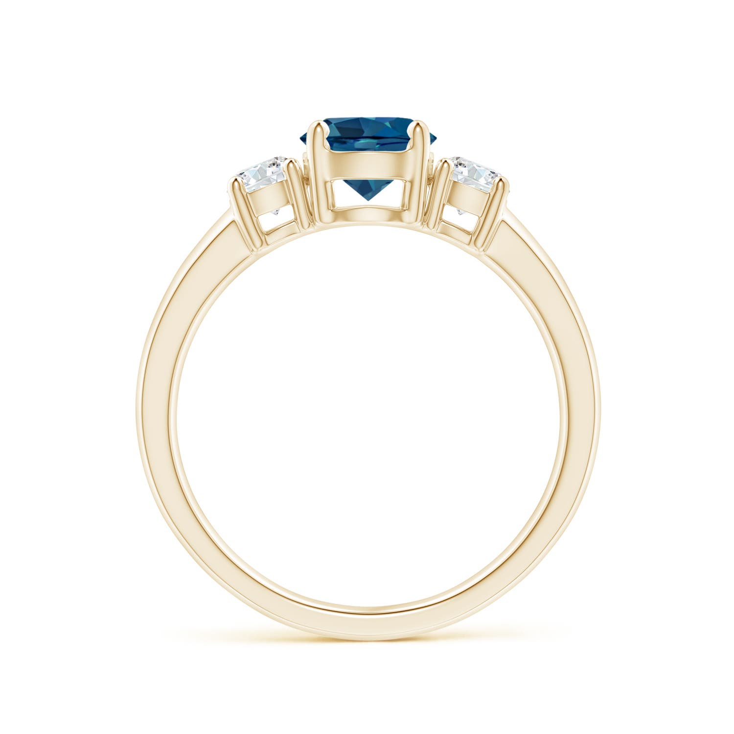 AAA - London Blue Topaz / 1.27 CT / 14 KT Yellow Gold