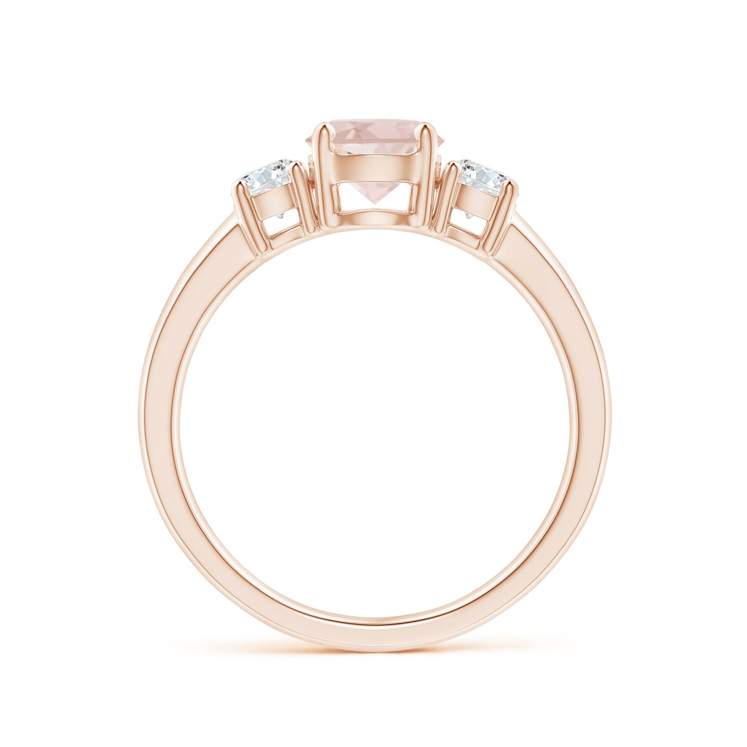 AA - Morganite / 1.02 CT / 14 KT Rose Gold