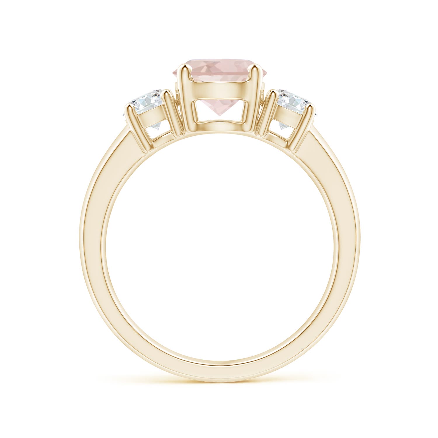 AA - Morganite / 1.56 CT / 14 KT Yellow Gold