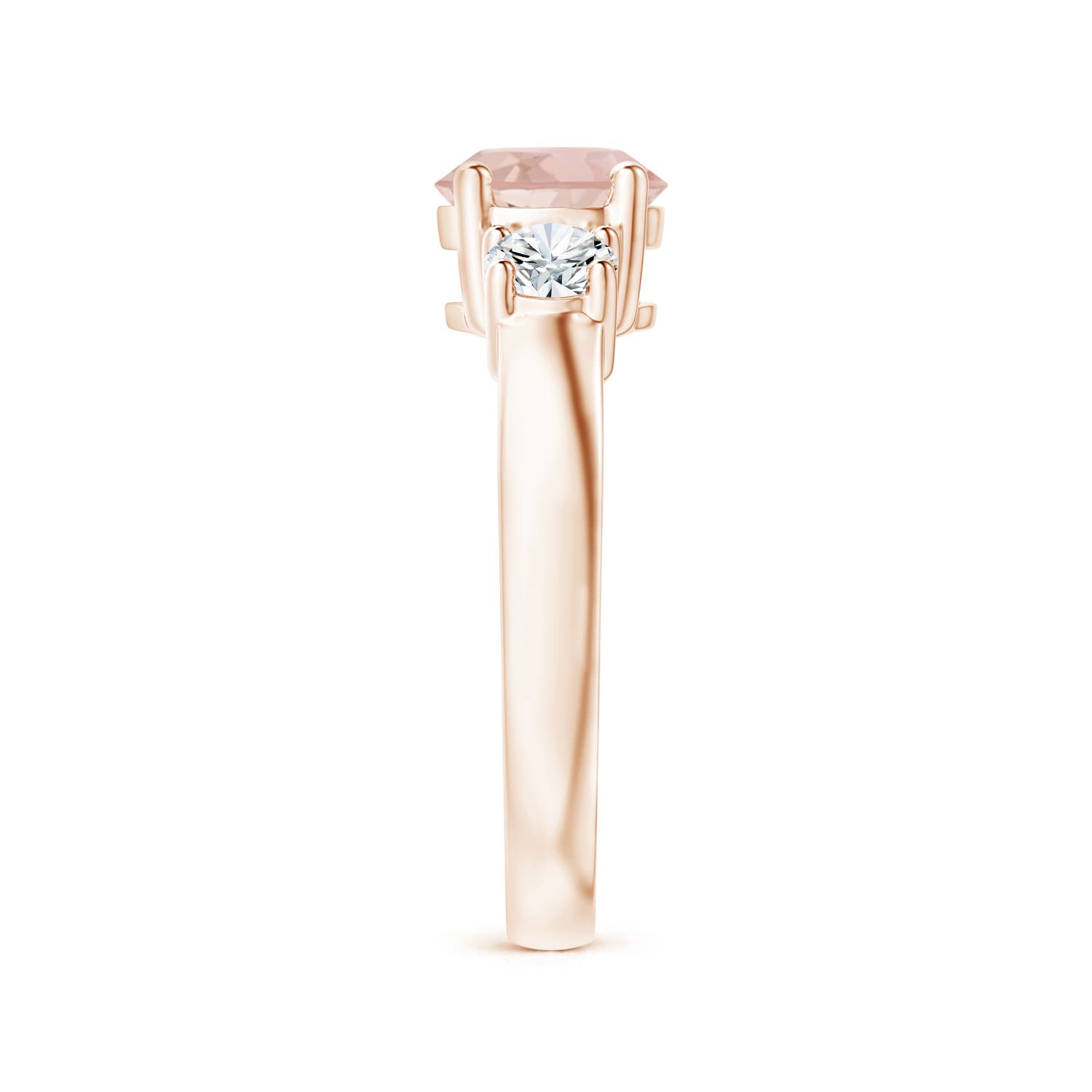 AAA - Morganite / 1.56 CT / 14 KT Rose Gold