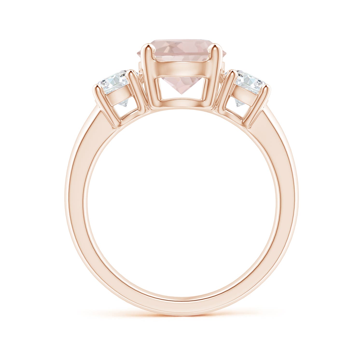 A - Morganite / 2.35 CT / 14 KT Rose Gold