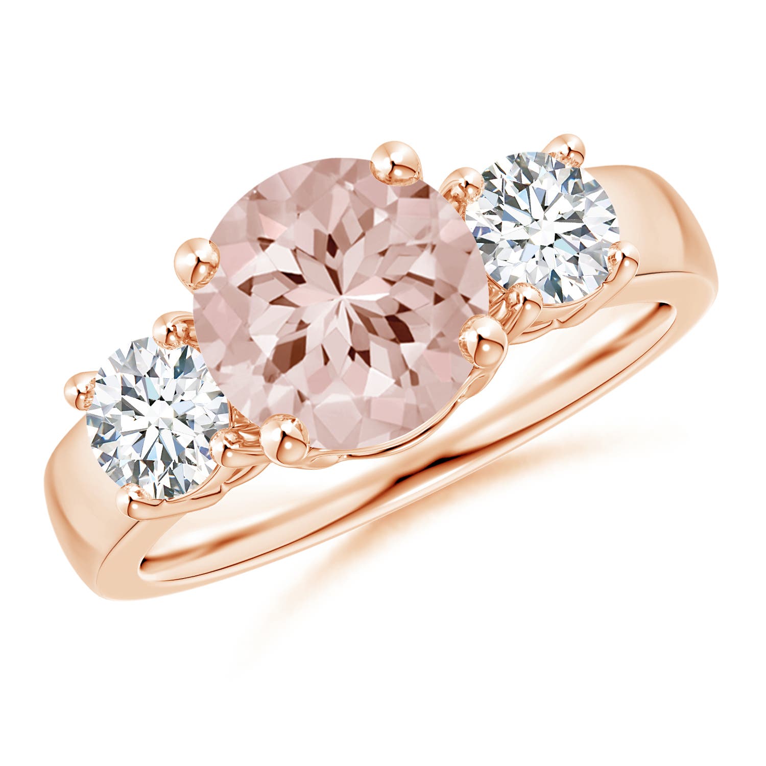 AA - Morganite / 2.35 CT / 14 KT Rose Gold