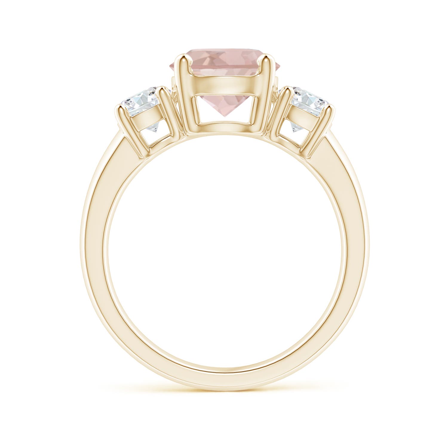 AA - Morganite / 2.35 CT / 14 KT Yellow Gold