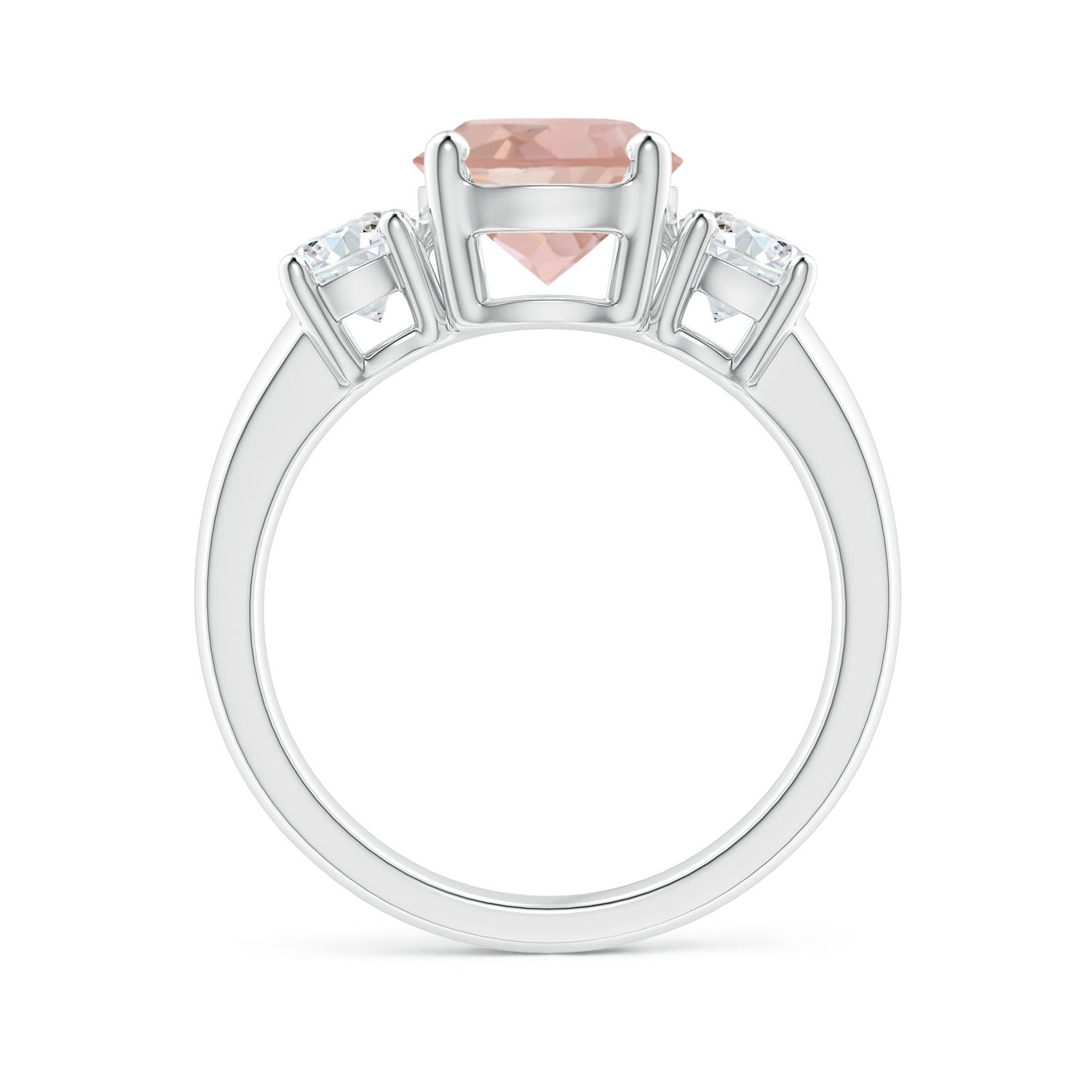 AAA - Morganite / 2.35 CT / 14 KT White Gold