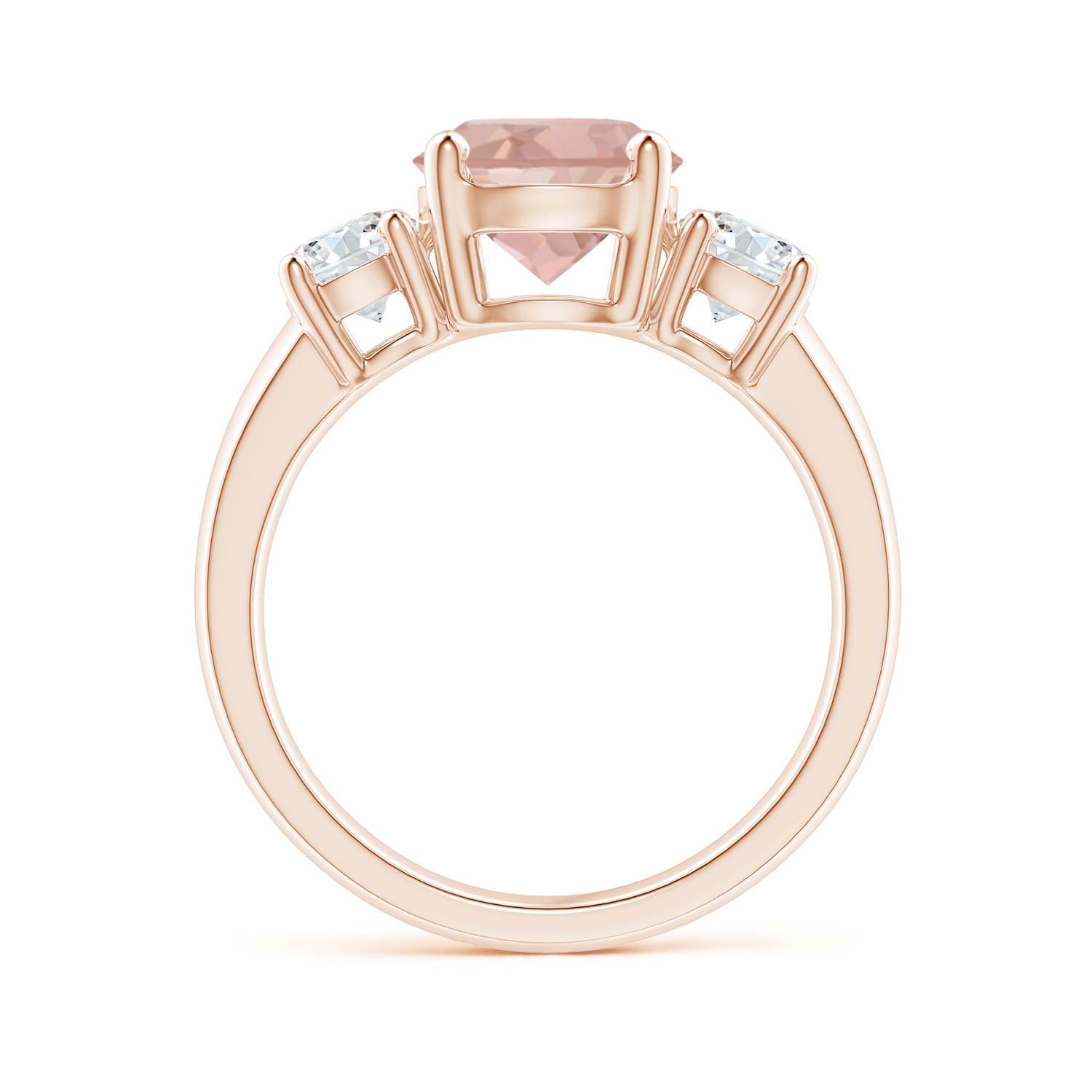 AAAA - Morganite / 2.35 CT / 14 KT Rose Gold