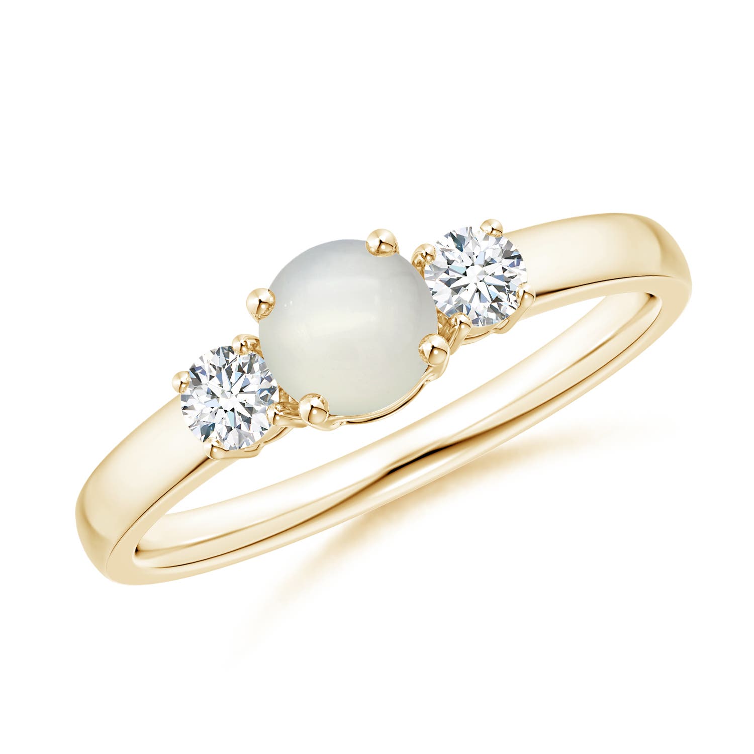 AAA - Moonstone / 0.66 CT / 14 KT Yellow Gold