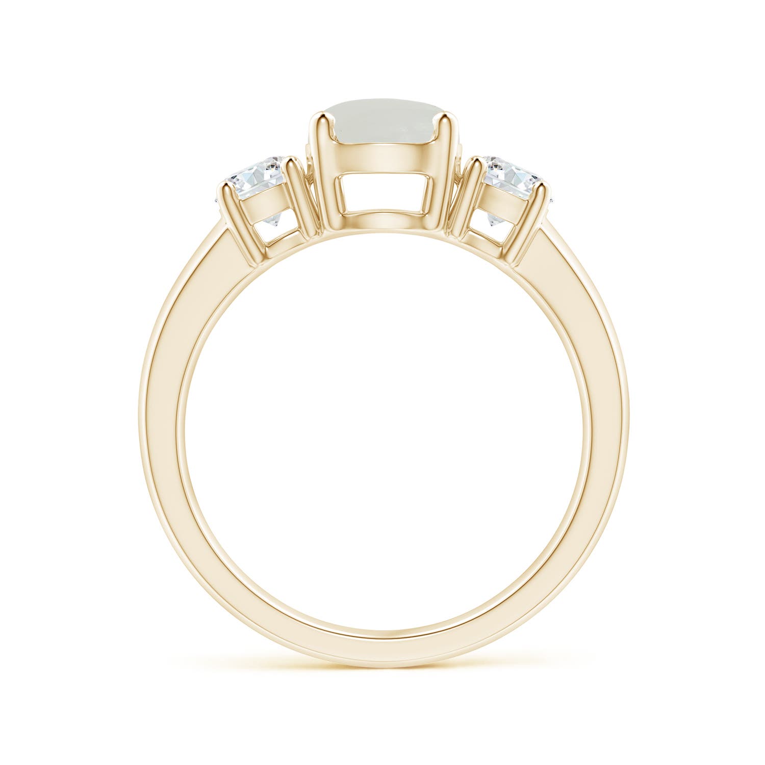 A - Moonstone / 1.71 CT / 14 KT Yellow Gold